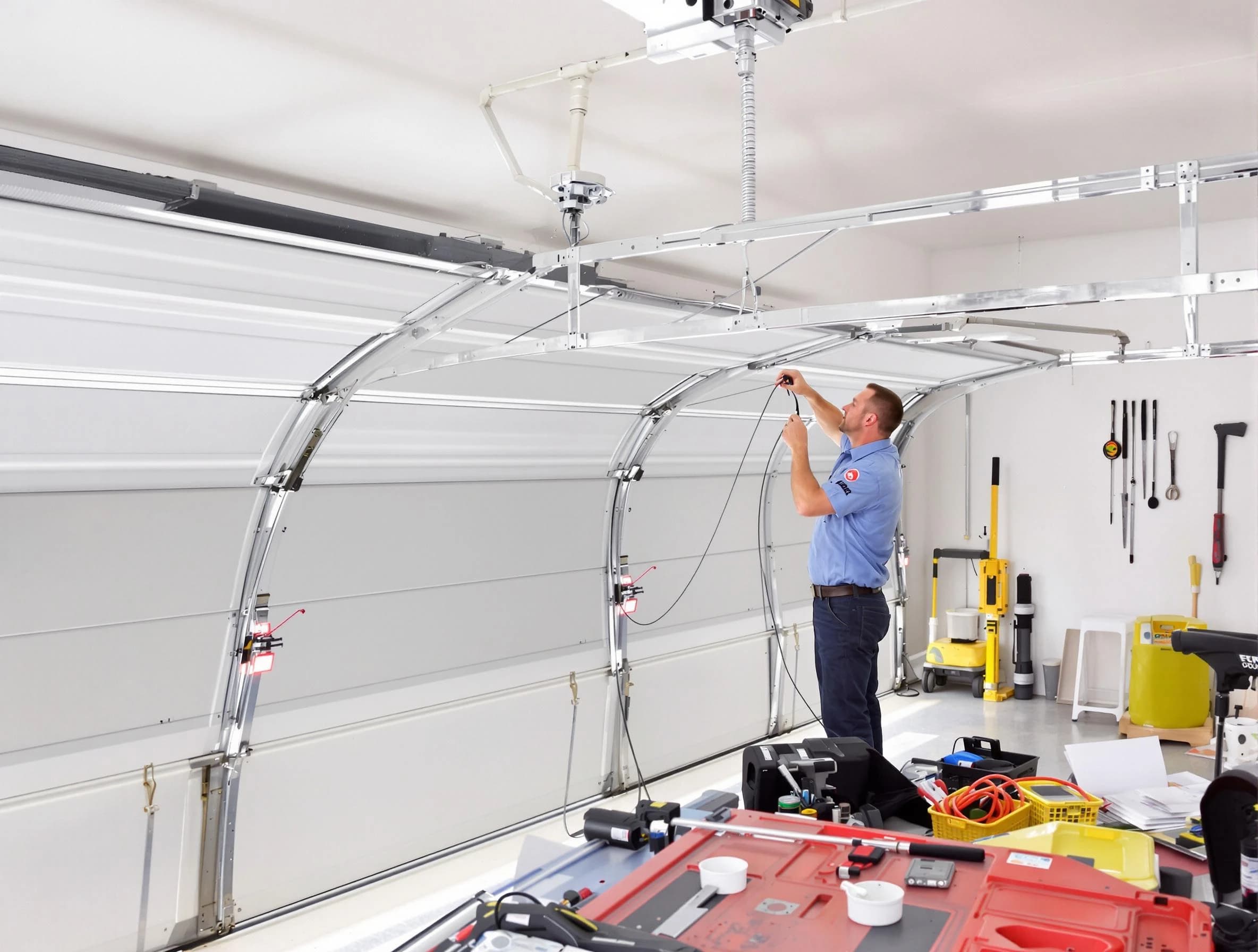 Garage door cable repair service by West Haven Garage Door Repair in West Haven