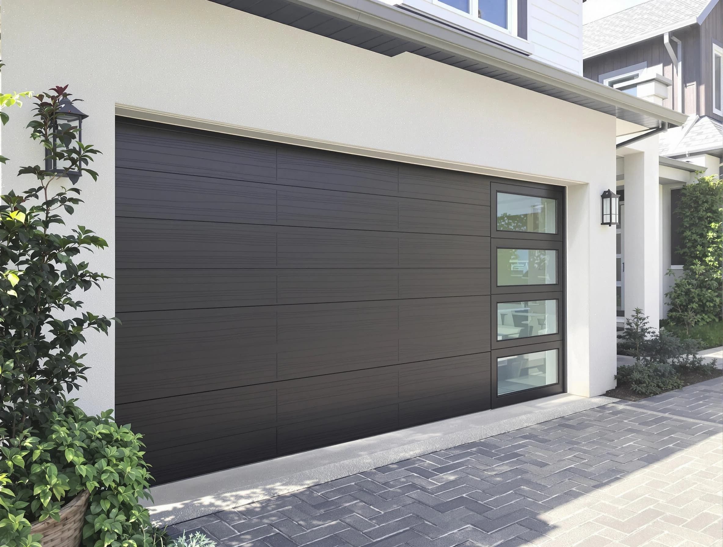 Custom garage door installation by West Haven Garage Door Repair in West Haven