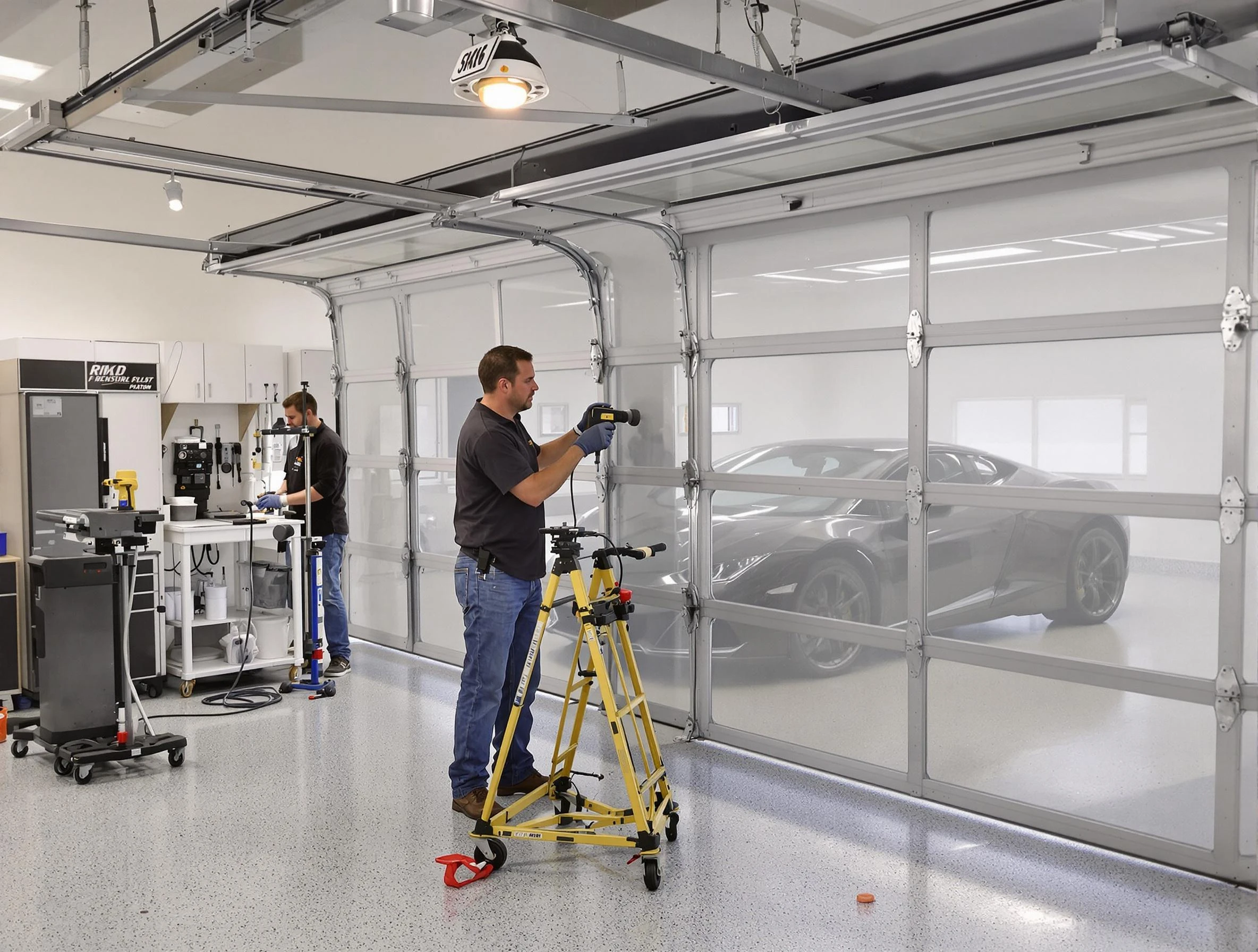 Garage Door Dents Repair in West Haven