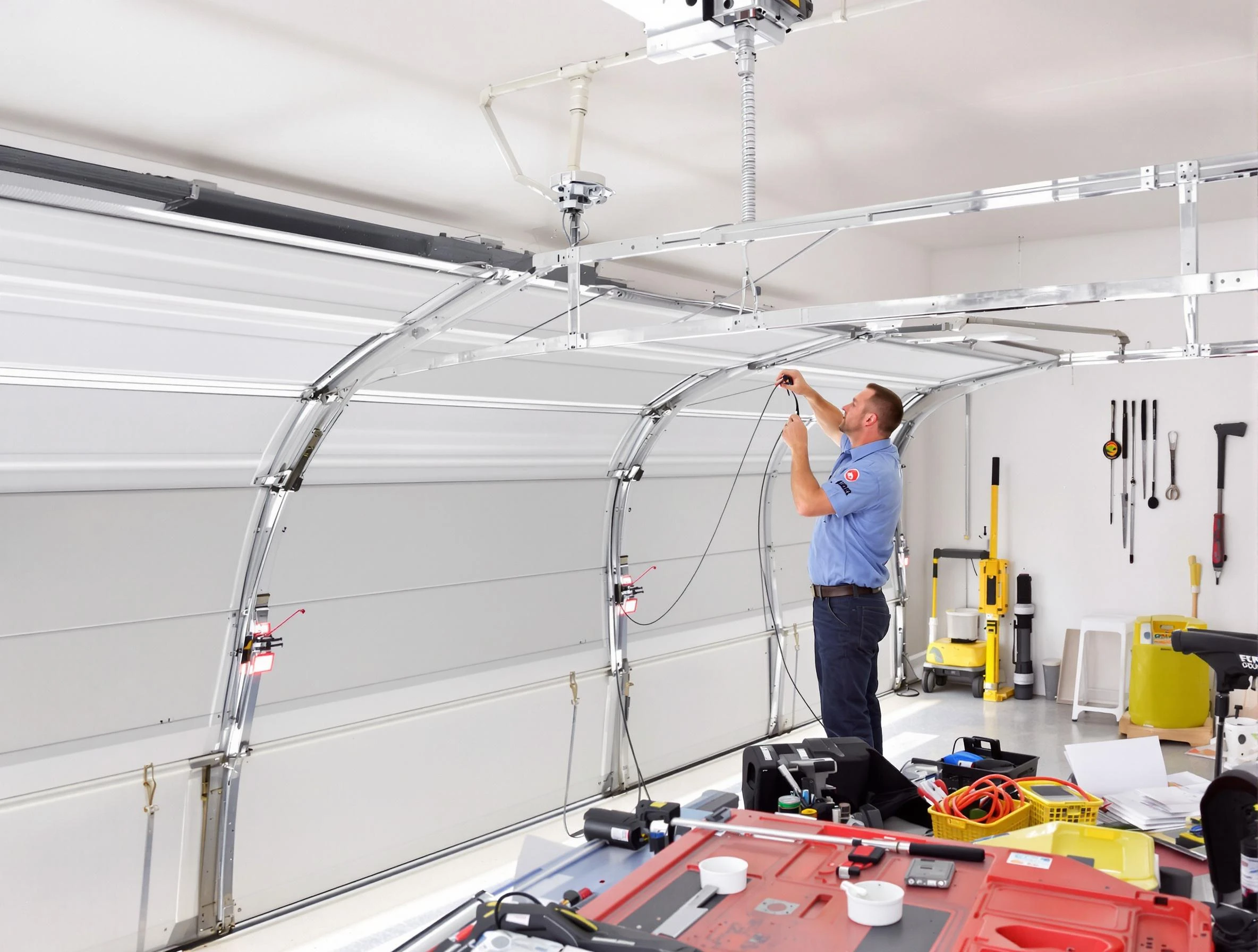 Garage door cable repair service by West Haven Garage Door Repair in West Haven
