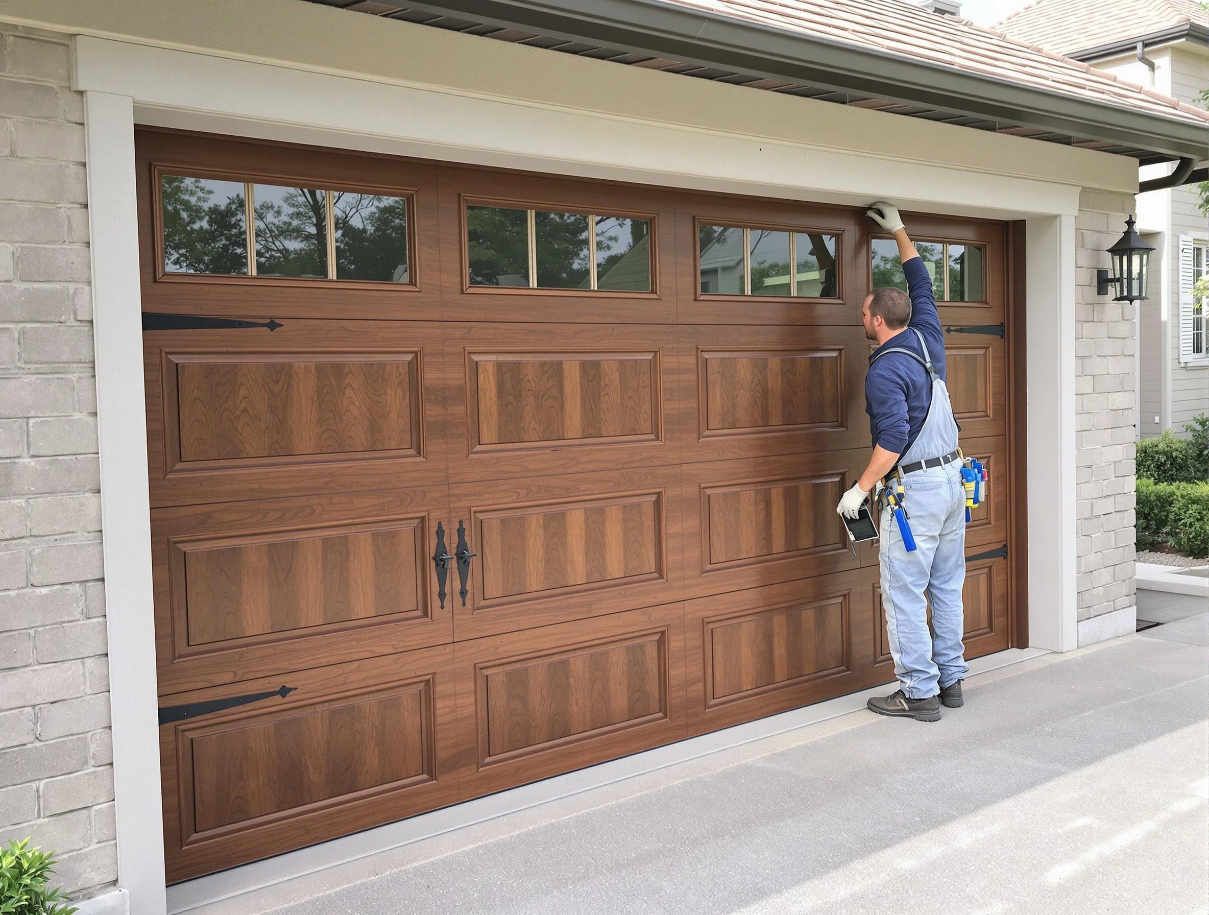 Custom garage door showcase by West Haven Garage Door Repair in West Haven