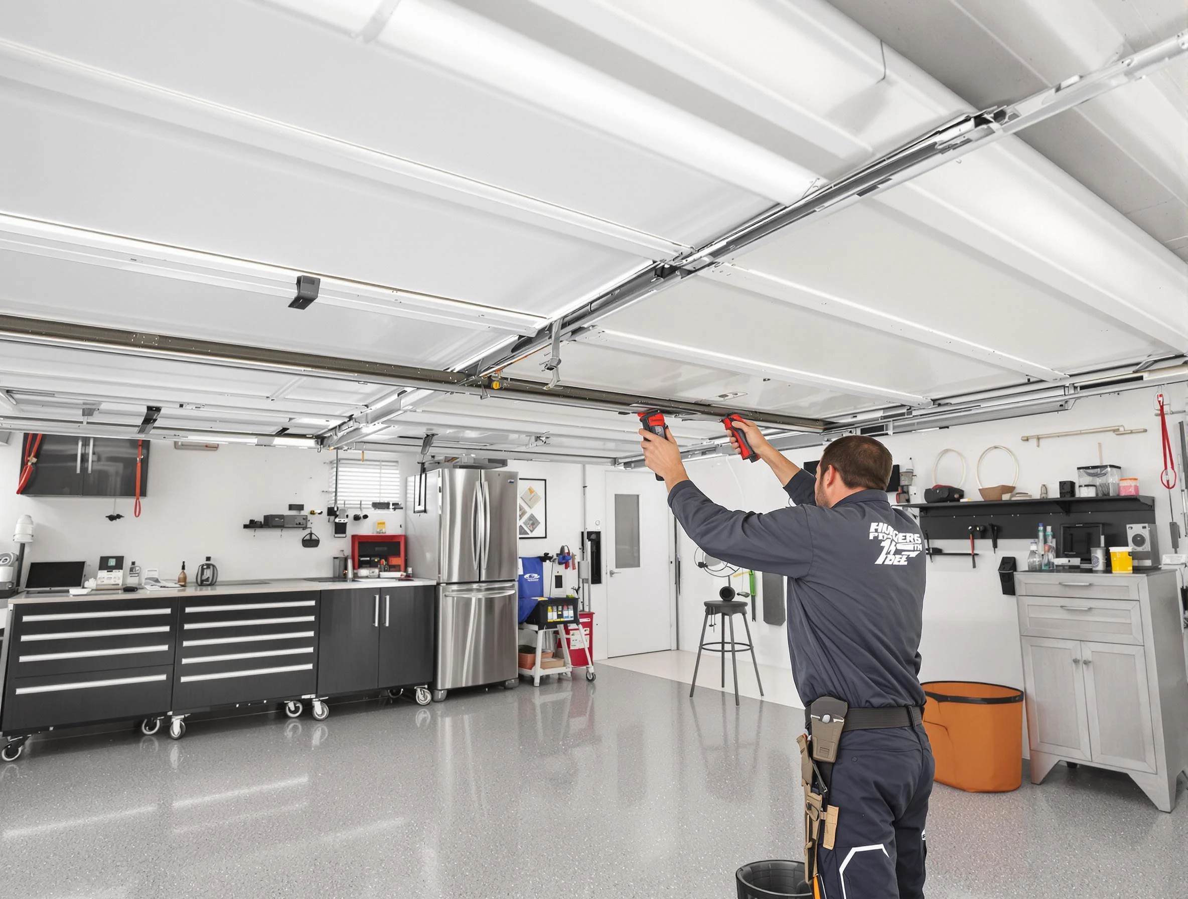 Overhead garage door repair service by West Haven Garage Door Repair in West Haven